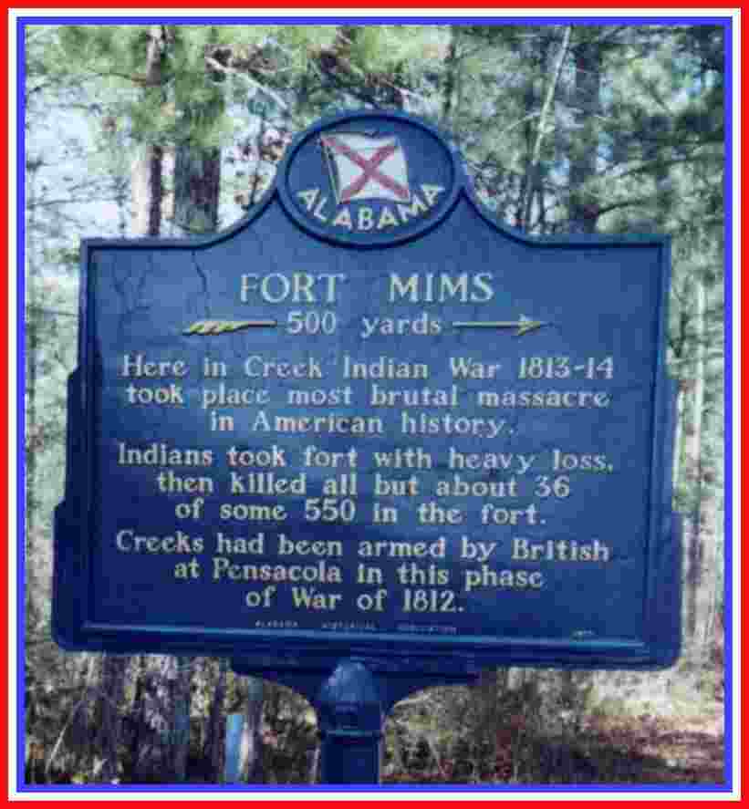 FT Mims State Marker